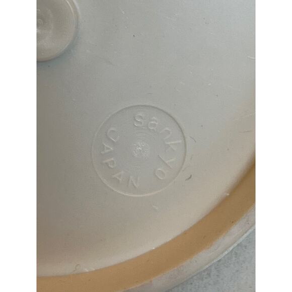 Vintage MCM Music Box Price Imports Rotating Boy Girl w Candle Sanyo Japan READ - Picture 4 of 8